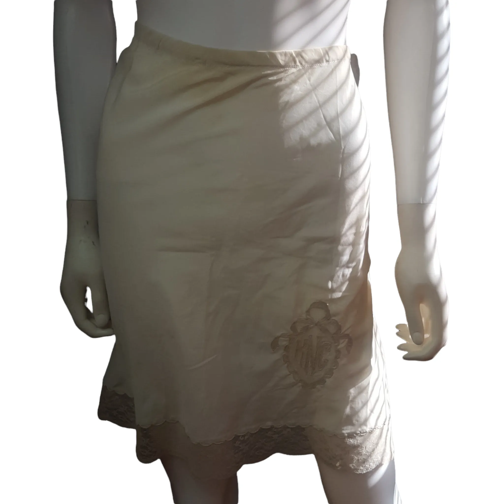 1950s Vintage Skirt Slip size M