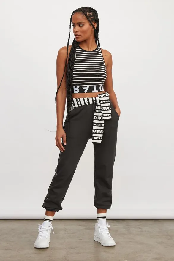 ATOIR SPORTS CLUB Womens The All Star Track Pants - Vintage Black