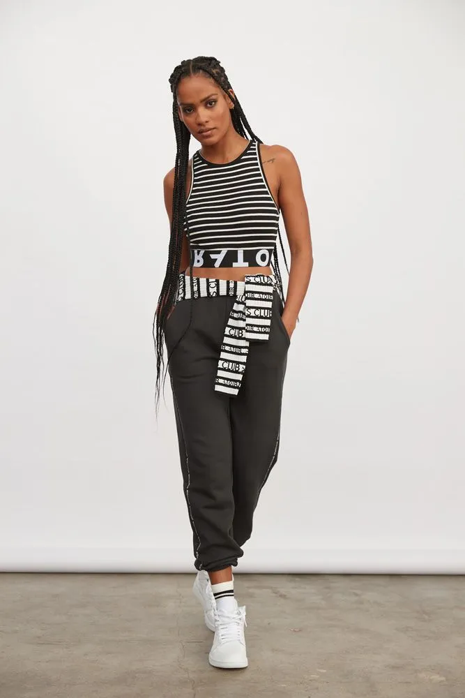 ATOIR SPORTS CLUB Womens The All Star Track Pants - Vintage Black