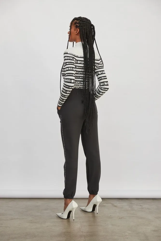 ATOIR SPORTS CLUB Womens The All Star Track Pants - Vintage Black