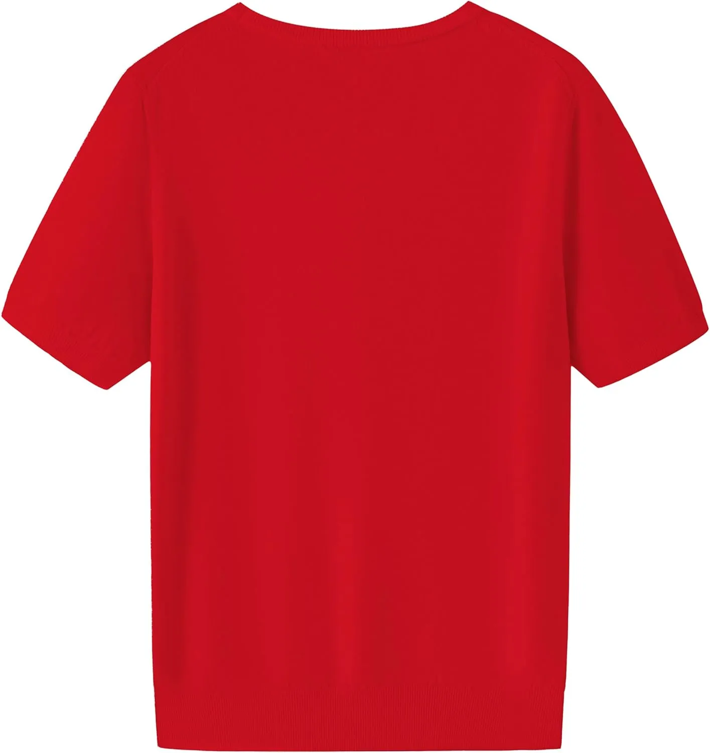 Betusline Women's Pullover Sweaters Soft TopsShort Sleeves Sweaters.