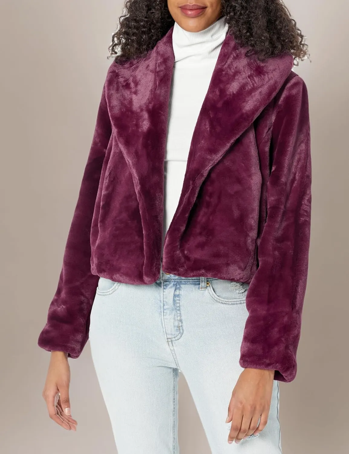 [BLANKNYC] womens Women's Faux Fur Jacket