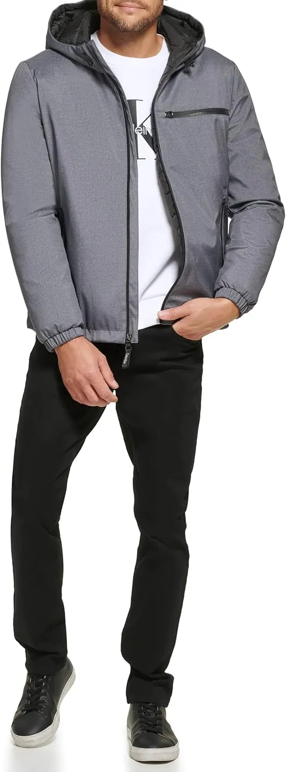 Calvin Klein Men's Hooded Windbreaker