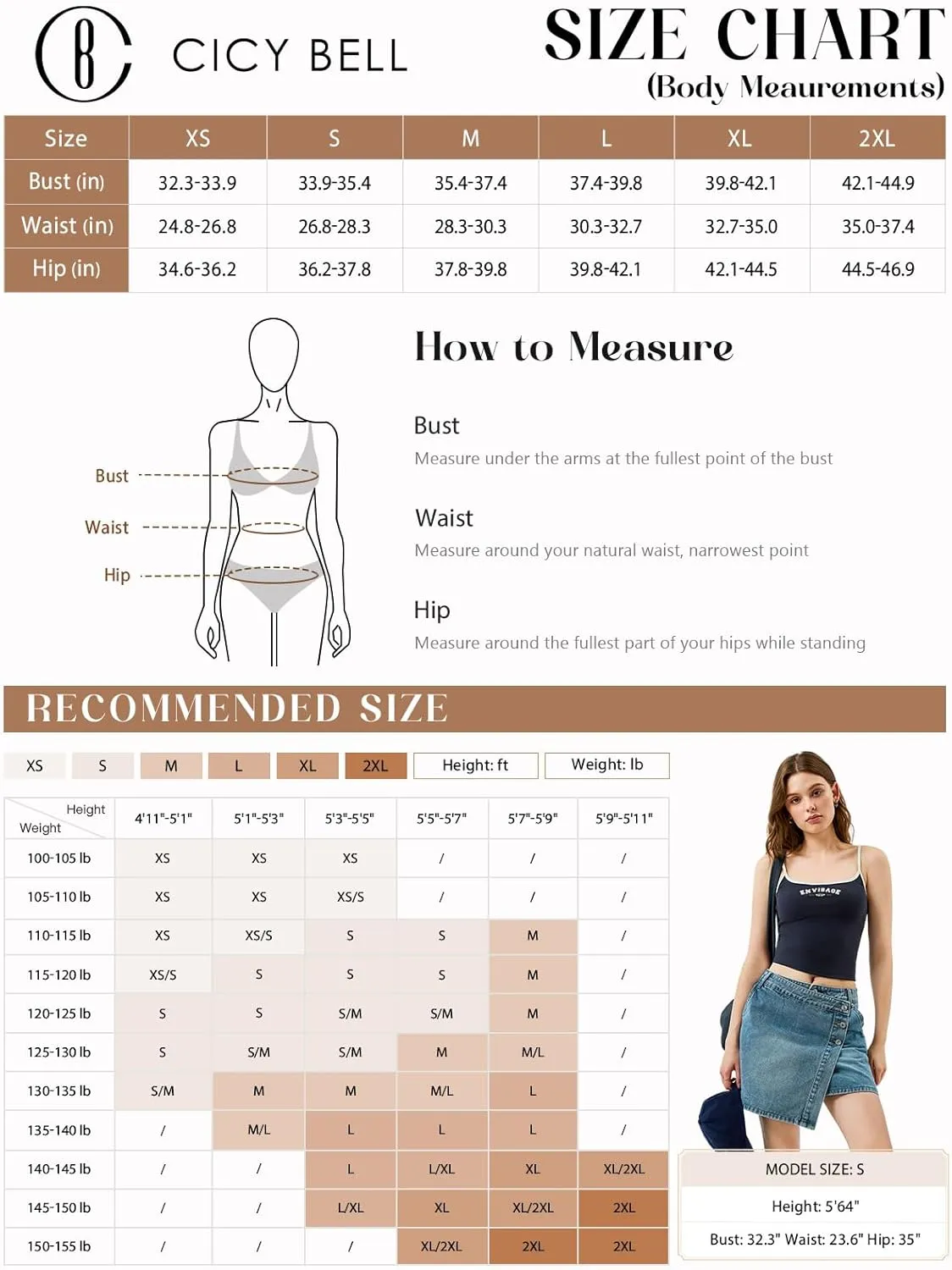 Cicy Bell Womens Denim Mini Skirt Casual Wrap Button Asymmetrical Hem Summer Jean Skirts