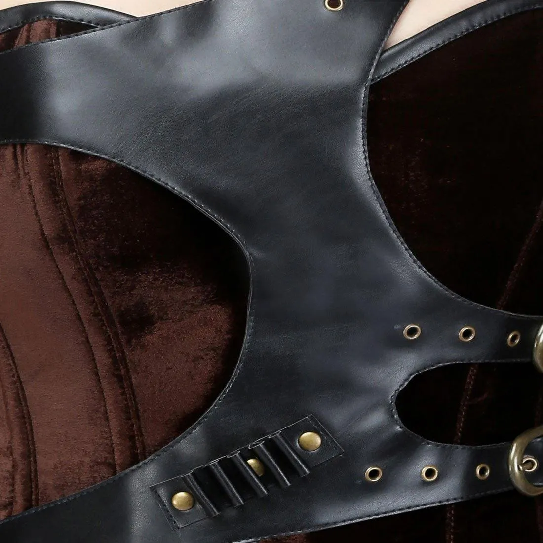 Embrace Steel Boned Punk Corset Dress