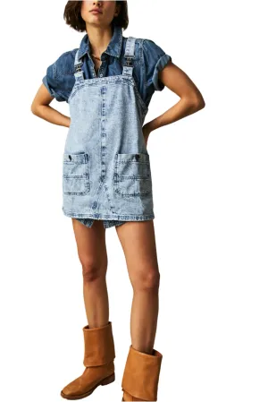Free People Overall Smock Mini