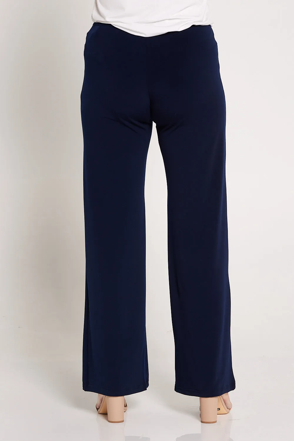 Kamala Wide Leg Pants - Navy