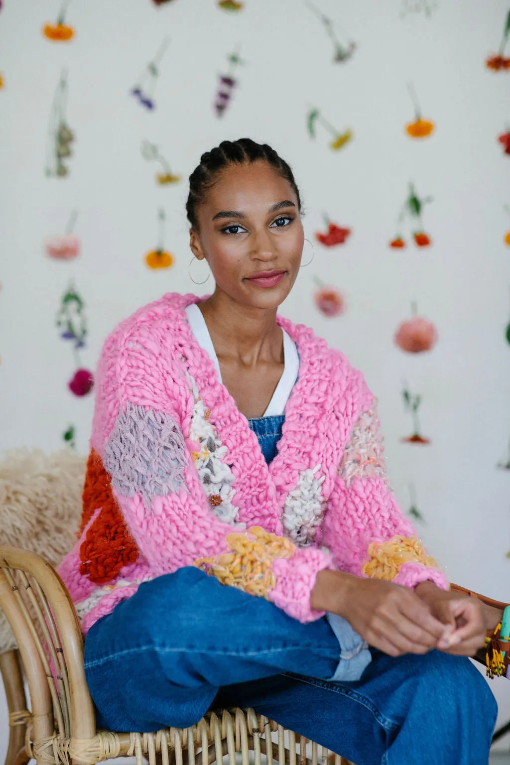 Modern Art Cardi Pattern