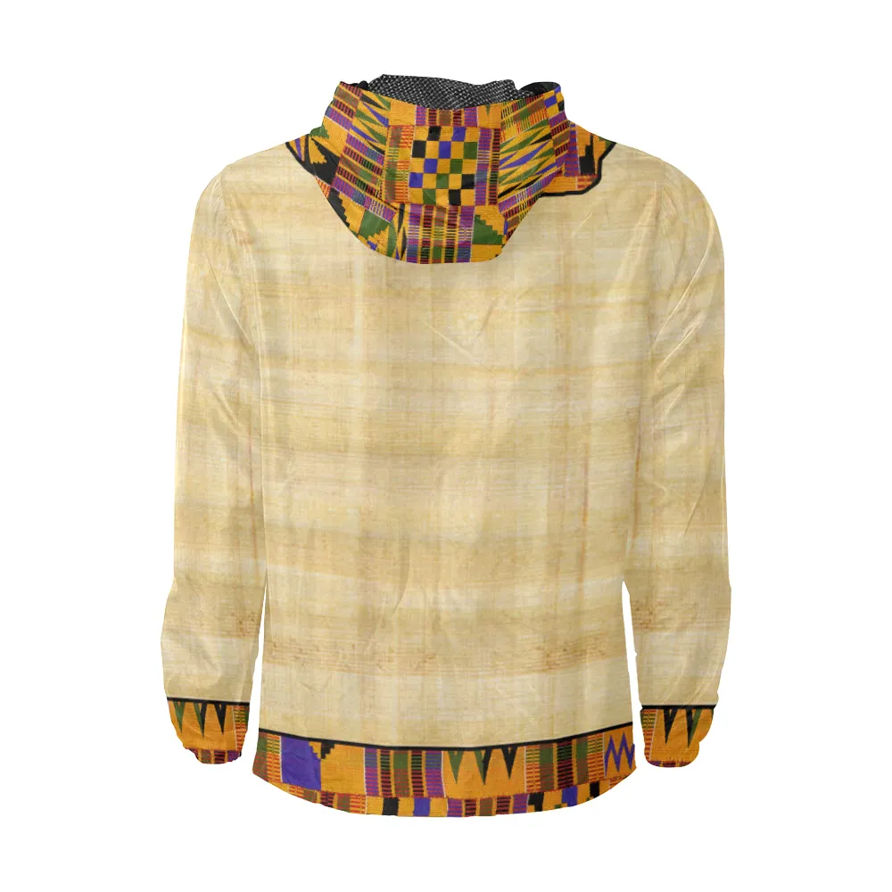 NILE VALLEY KENTE OG All Over Print Windbreaker for Unisex