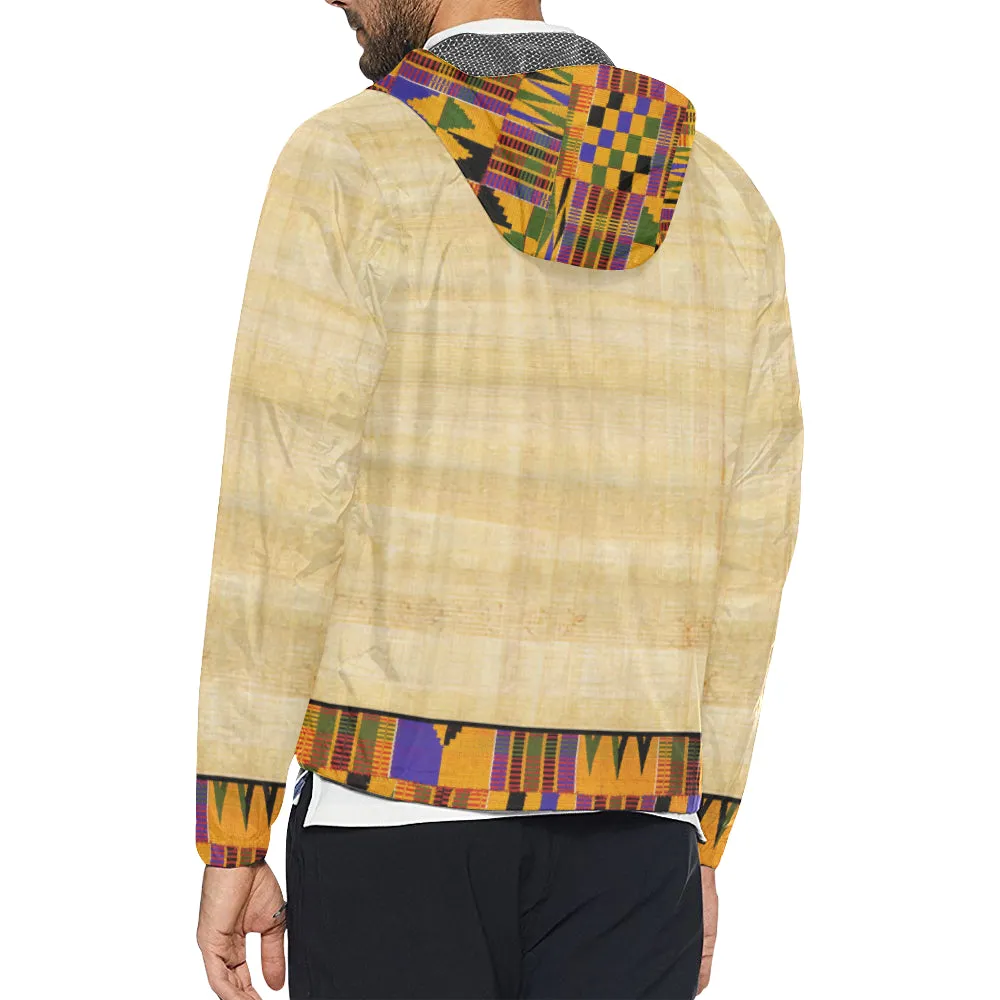 NILE VALLEY KENTE OG All Over Print Windbreaker for Unisex