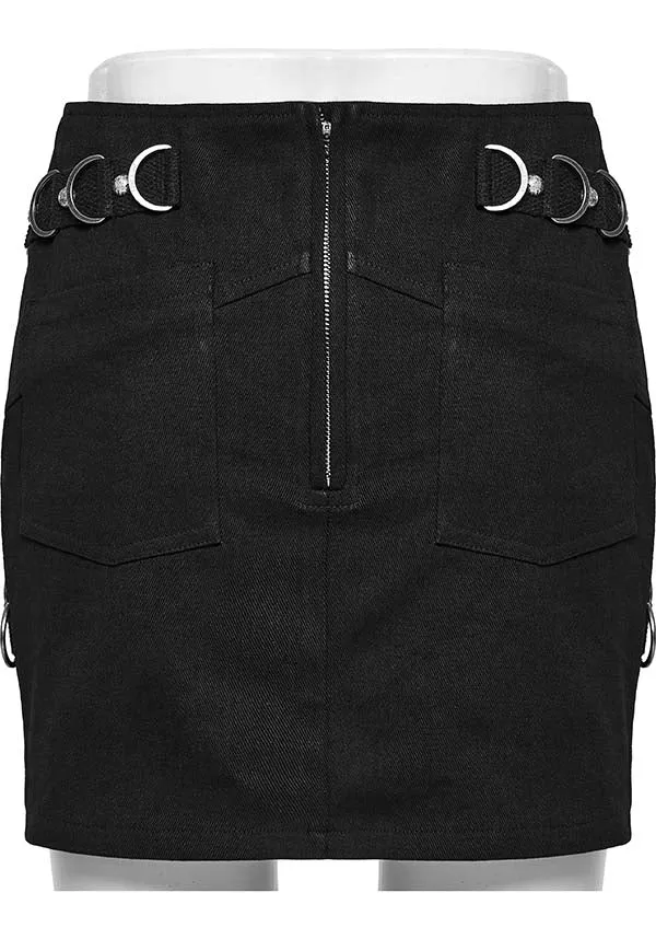 Nyssah Strapped | MINI SKIRT*