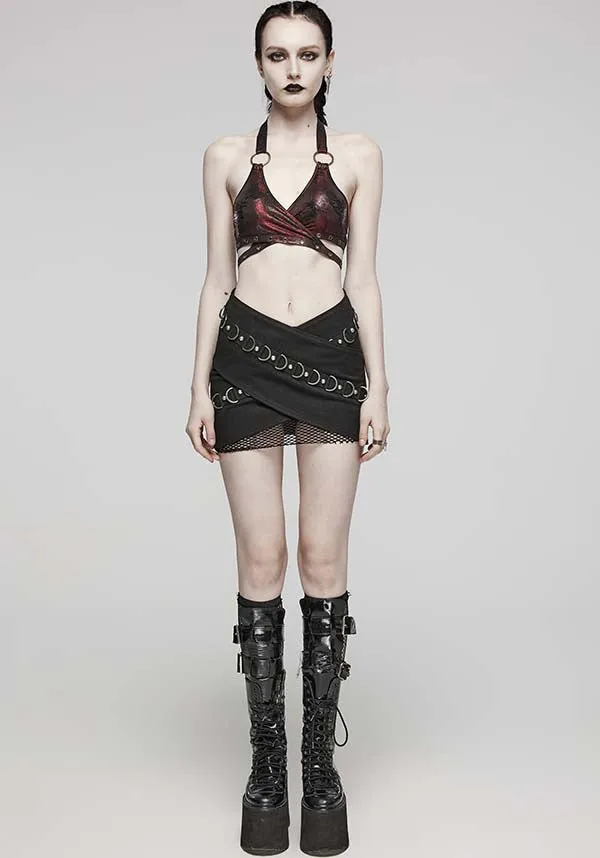 Nyssah Strapped | MINI SKIRT*