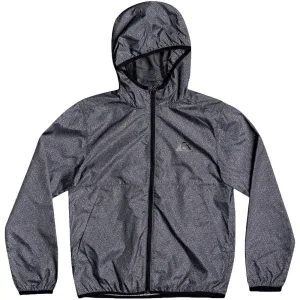 Quiksilver Kids Everyday Water Resistant Windbreaker Jacket - Grey