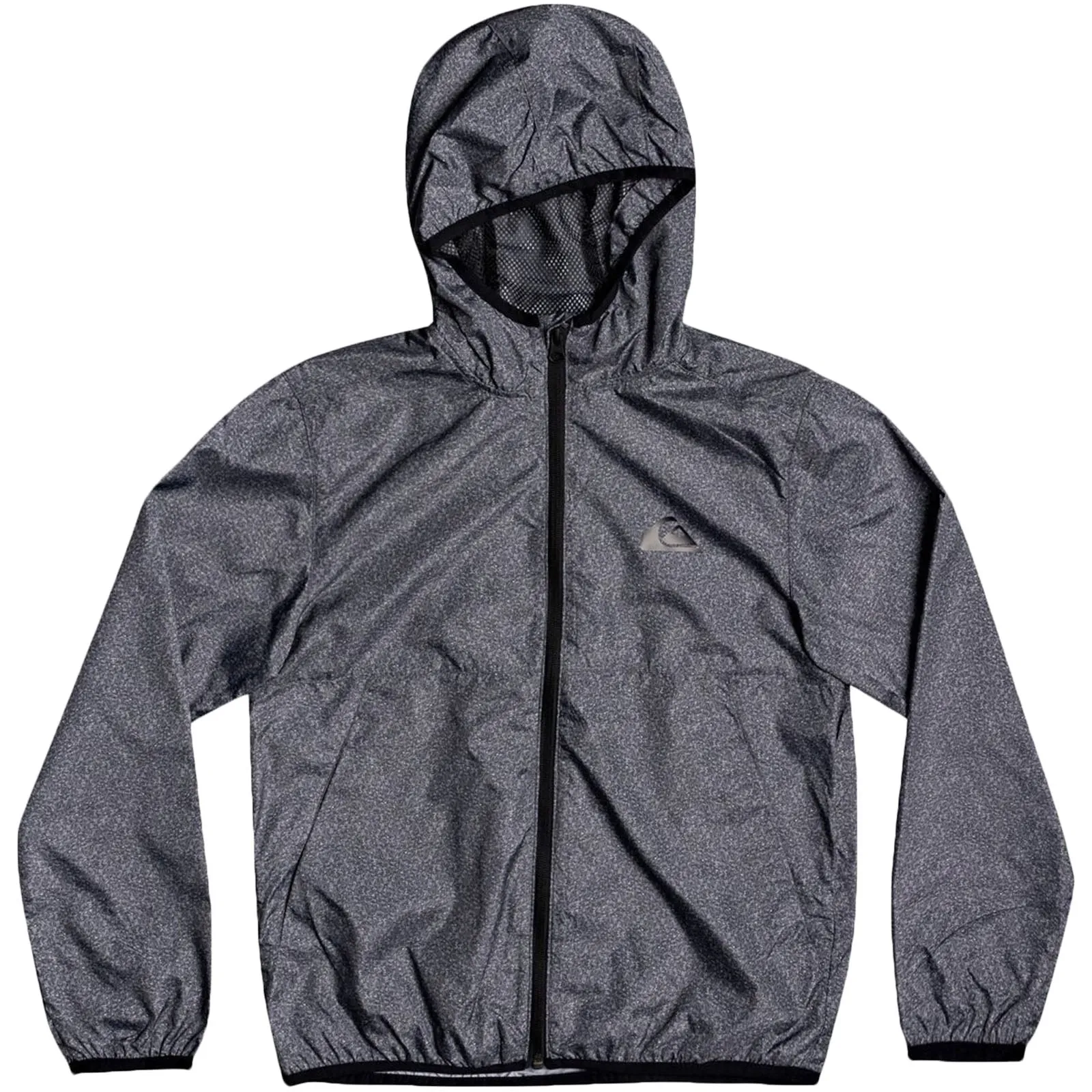 Quiksilver Kids Everyday Water Resistant Windbreaker Jacket - Grey
