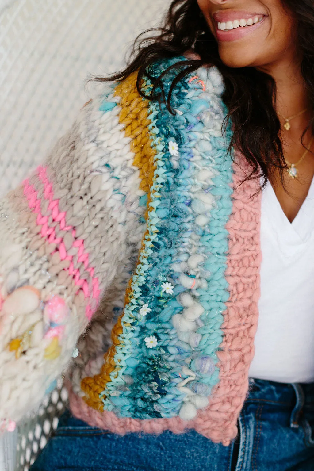 Sunbeam Stripe Cardi Pattern