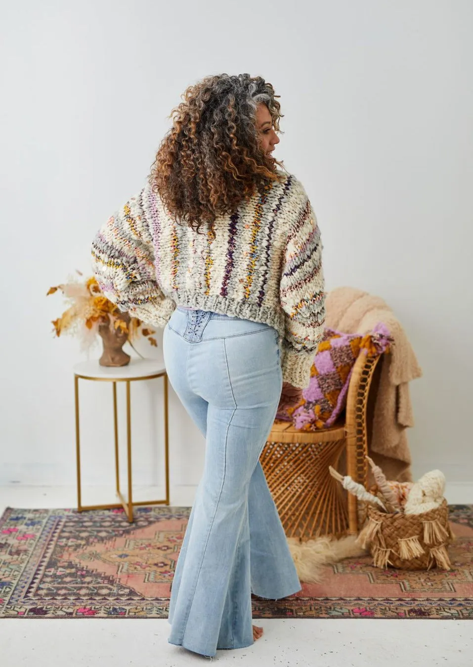 Sunbeam Stripe Cardi Pattern