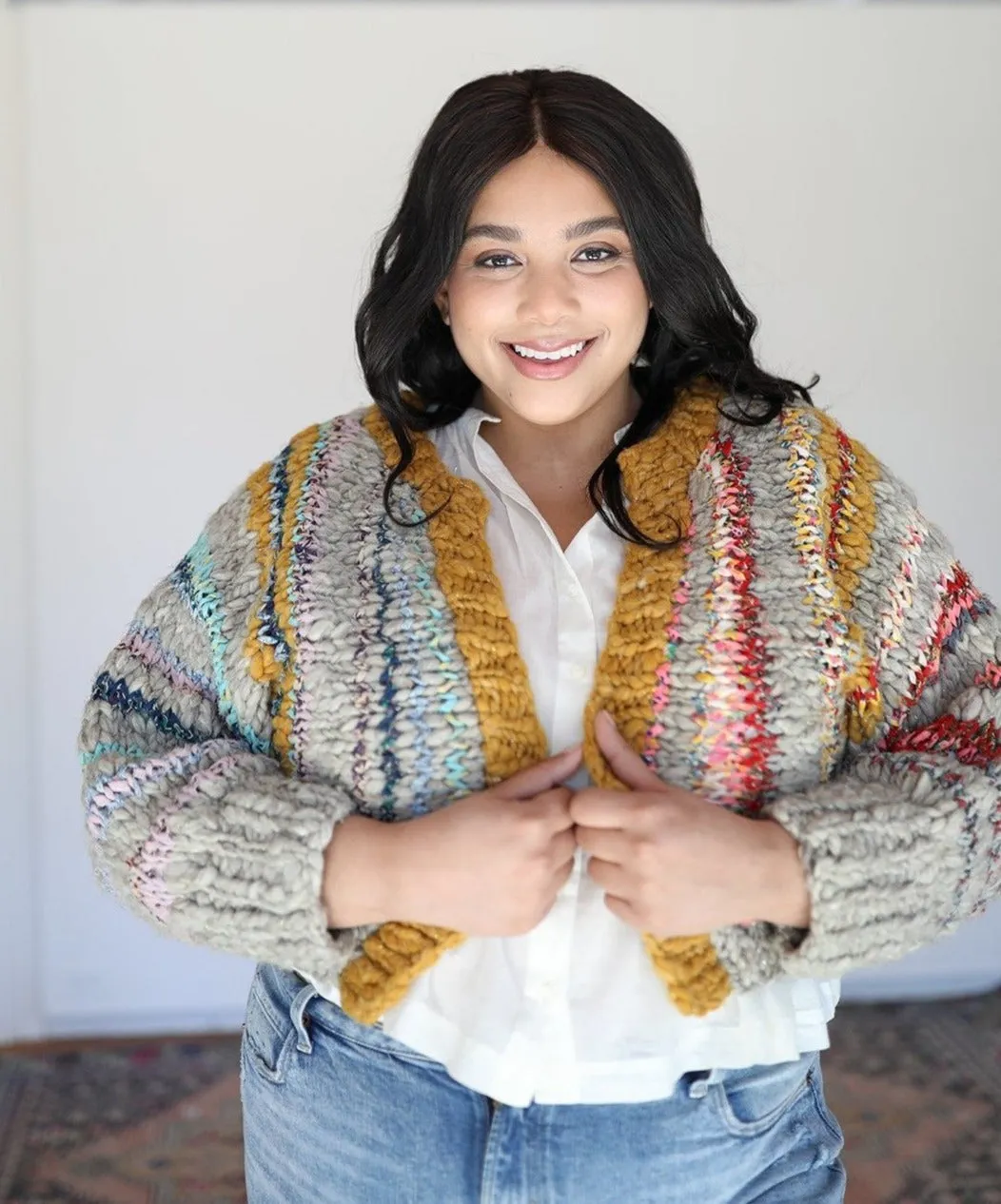 Sunbeam Stripe Cardi Pattern