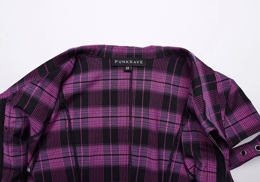 Uriah Tartan [Magenta/Black] | SHIRT*