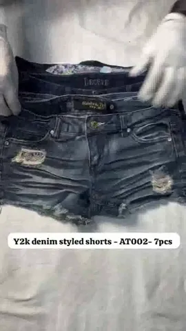 Y2K Denim Mini Shorts